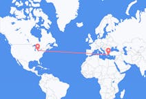 Flyrejser fra Windsor, Canada til Mykonos, Grækenland