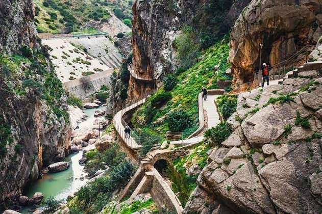 Tour privato del Caminito del Rey dalle aree di Malaga e dintorni