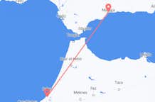 Flyreiser fra Rabat, Marokko til Malaga, Spania