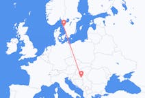 Flyreiser fra Osijek, Kroatia til Göteborg, Sverige