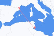 Рейсы из Джербы, Тунис в Жирону, Испания