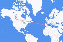 Flights from Edmonton to Murcia