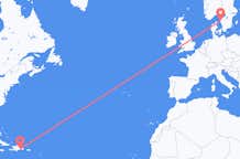 Flyg från Santo Domingo till Göteborg