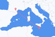 เที่ยวบิน จาก Malta, มอลตา ไปยัง Carcassonne, ฝรั่งเศส