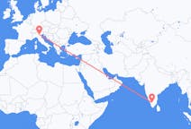 Flights from Coimbatore, India to Verona, Italy