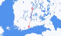 Vluchten van Helsinki, Finland naar Jyvaskyla, Finland