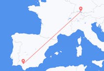 Flyreiser fra Sevilla, til Friedrichshafen