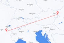 Flights from Chambéry, France to Bratislava, Slovakia