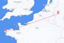 Flug frá Köln, Þýskalandi til Brest, Frakklandi