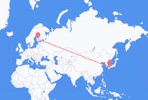 Flyrejser fra Matsuyama, Japan til Tampere, Finland