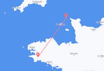 Flights from Quimper, France to Alderney, Guernsey