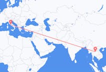 Flyrejser fra Loei-provinsen, Thailand til Rom, Italien