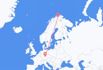 Flyreiser fra Lakselv, Norge til Nürnberg, Tyskland