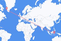 Flights from Kendari, Indonesia to Nuuk, Greenland
