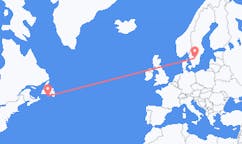 Flights from Saint-Pierre, St. Pierre & Miquelon to Jönköping, Sweden