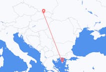 Flights from Lemnos to Poprad