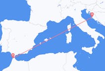 Flug frá Tangier til Zadar