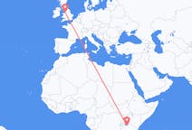 Flights from Mwanza, Tanzania to Liverpool, England