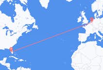 Flyreiser fra Punta Gorda, USA til Eindhoven, Nederland