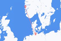 Flights from Bergen to Hamburg