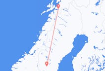 Flights from Sveg, Sweden to Narvik, Norway
