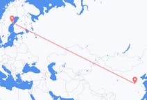 Flüge von Zhengzhou, China nach Umeå, Schweden