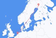 Flüge von Amsterdam, die Niederlande nach Rovaniemi, Finnland