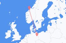 Flyreiser fra Kristiansund, til Berlin