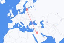 Flyg från Ha il, Saudiarabien till Riga, Lettland