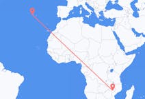 Flights from Tete, Mozambique to Pico Island, Portugal