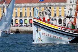 Crucero expreso compartido de 45 minutos a lo largo del río Tajo en Lisboa