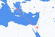Loty z miasta Eilat do miasta Syros