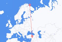 ตั๋วเครื่องบินจากเมืองMurmanskไปยังเมืองกาซีอันเท็พ