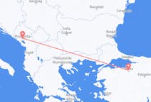 Vols depuis la ville de Podgorica vers la ville de Bursa