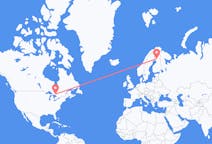 Flyreiser fra Greater Sudbury, til Rovaniemi