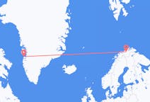 Flyrejser fra Aasiaat, Grønland til Alta, Norge