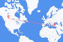 Flyreiser fra Edmonton, til Antalya