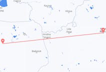 Flights from Szymany, Szczytno County, Poland to Minsk, Belarus