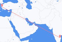 Flights from Tirupati, India to İzmir, Turkey