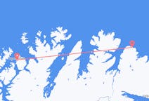Flug frá Berlevåg, Noregi til Hammerfest, Noregi
