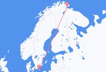 Loty z miasta Vadsø do miasta Bornholm