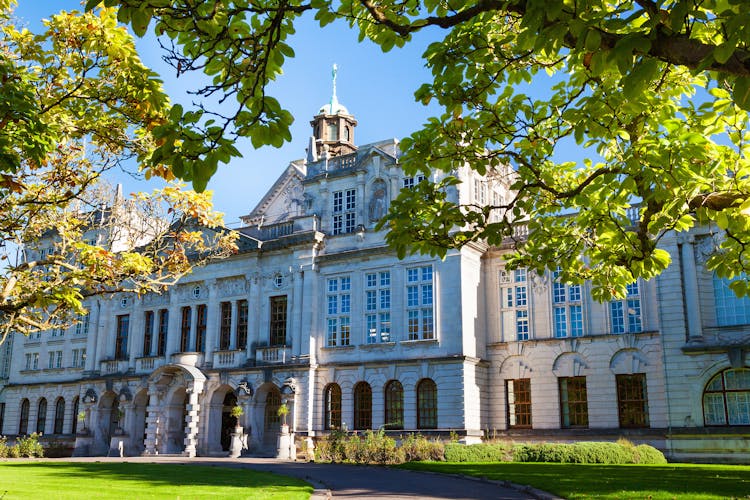 Photo of Cardiff University, Wales, UK.