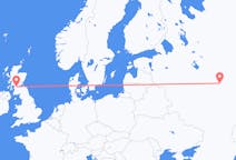 Fly fra Nizjnij Novgorod til Glasgow