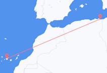Flyrejser fra Annaba, Algeriet til Tenerife, Spanien