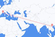 Flyreiser fra Thanh Hoa Province, Vietnam til Marseille, Frankrike