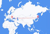 Flyg från Wakkanai, Japan till Bukarest, Rumänien