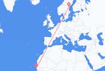 Flights from Dakar to Sundsvall