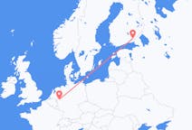 Flyreiser fra Duesseldorf, Tyskland til Villmanstrand, Finland