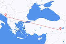 Flights from Siirt, Turkey to Tivat, Montenegro