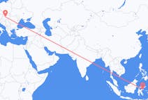 Flyg från Luwuk, Indonesien till Budapest, Indonesien